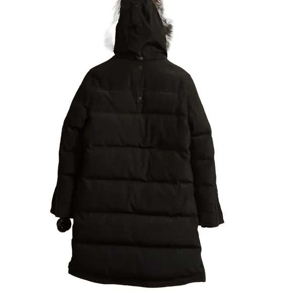 Moose Knuckles Alberta Women’s Parka – Size L, NWT, Black, Goose-Down, Fox Fur - Picture 10 of 16